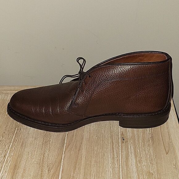 Allen Edmonds Men\'s 10 B Malvern $595 Chukka Boots 100% Leather Lace Up Brown main image 12